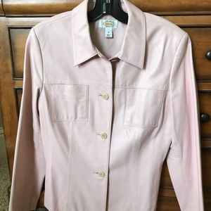 Talbots Leather jacket